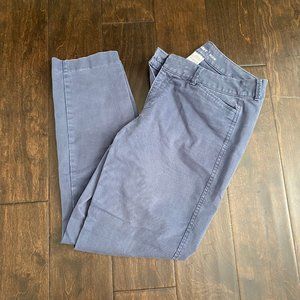 Old Navy Pixie Pant Chino Size 8 Navy Blue